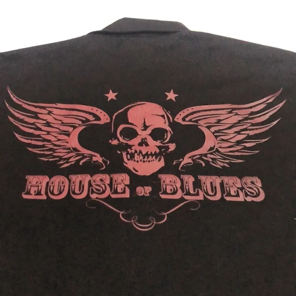 House of Blues mens zip up jacket size S